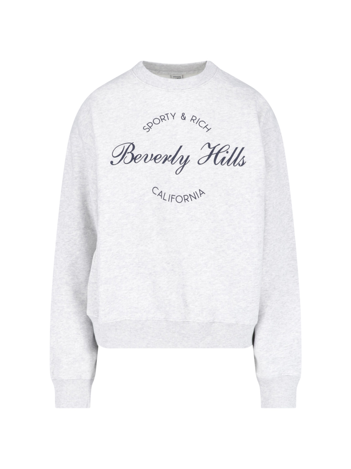 [SPORTY & RICH] Sweatshirt SS26 ST09876257GY03HEATHER GRAY NAVY