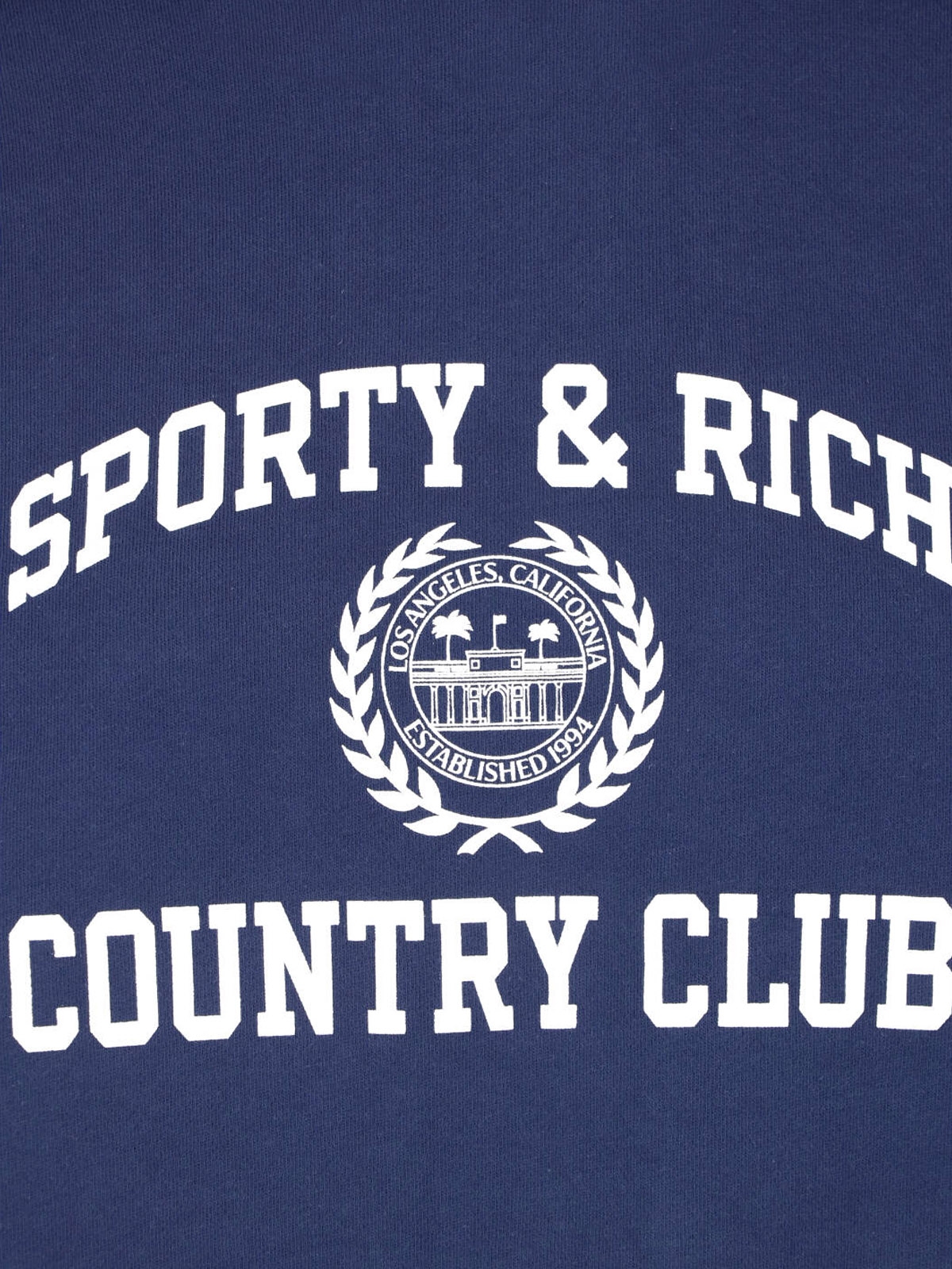 [SPORTY & RICH] Sweatshirt SS26 ST09876218BL106DARK NAVY WHITE