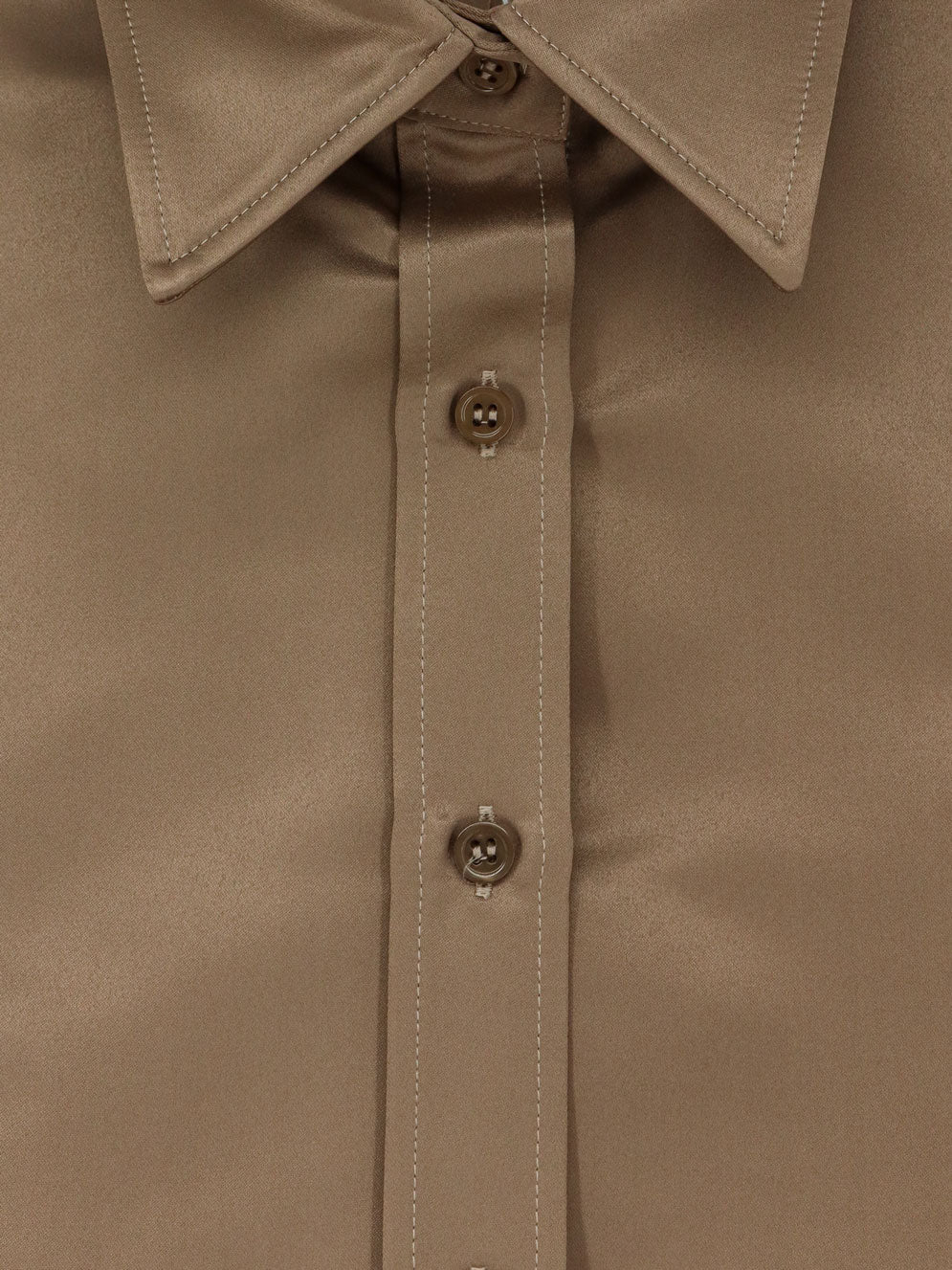 [THE FRANKIE SHOP] Shirts Long Sleeve SS26 CHFS22059206BEIGE