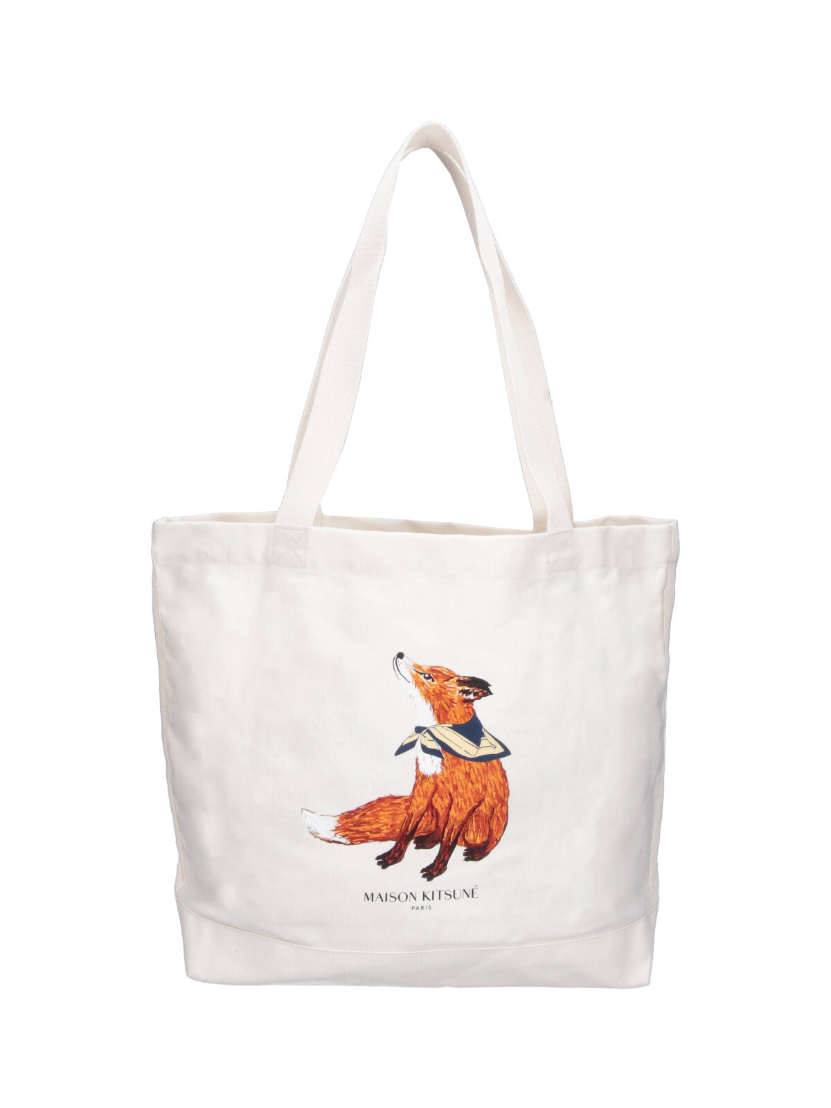 [MAISON KITSUNE] Tote bag SS26 QU05130WW9042P700