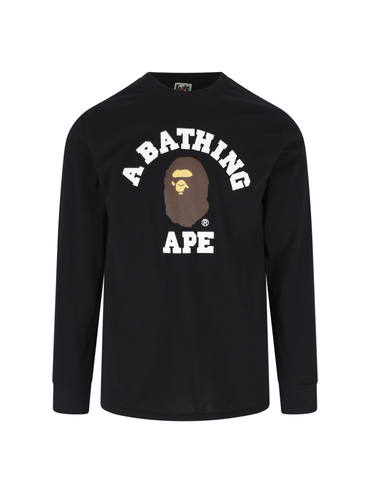 [BAPE] T-shirts Long Sleeve SS26 001LTM301011MBLACK