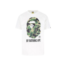 [BAPE] T-shirts Short Sleeve SS26 001TEM301005MWHITE X GREEN