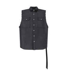 [RICK OWENS DRKSHDW] Vest SS26 DU01F4764 DBK9