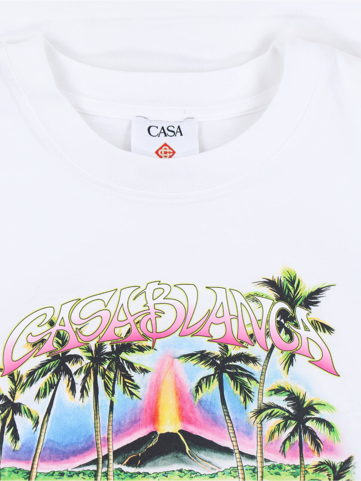 [Casablanca] T-shirts Short Sleeve SS26 M SP26 JTS 001 22 EX BCVOLCANO