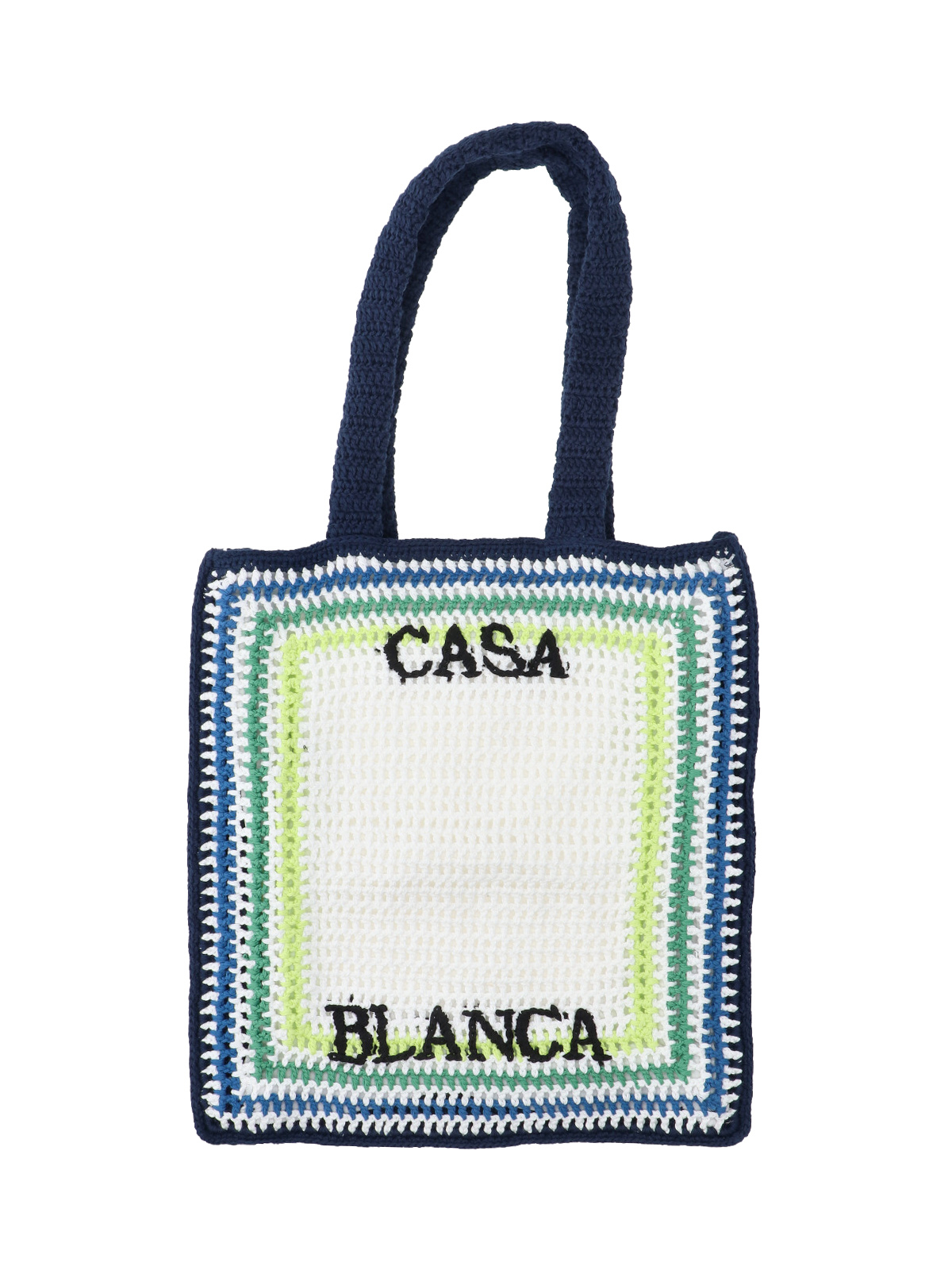 [Casablanca] Tote bag SS26 A SP26 BAG 187 01 EX BCWHITE BLUE STRIPE