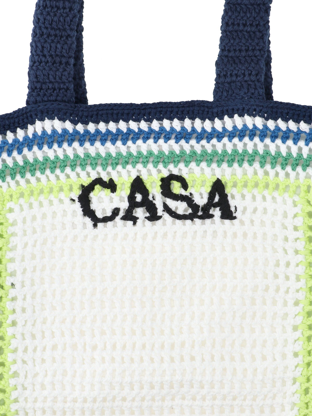 [Casablanca] Tote bag SS26 A SP26 BAG 187 01 EX BCWHITE BLUE STRIPE
