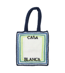 [Casablanca] Tote bag SS26 A SP26 BAG 187 01 EX BCWHITE BLUE STRIPE