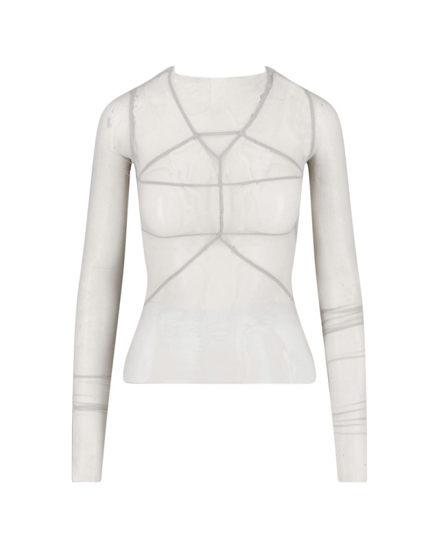 [Rick Owens] T-shirts Long Sleeve SS26 RO01F6277 TUS08