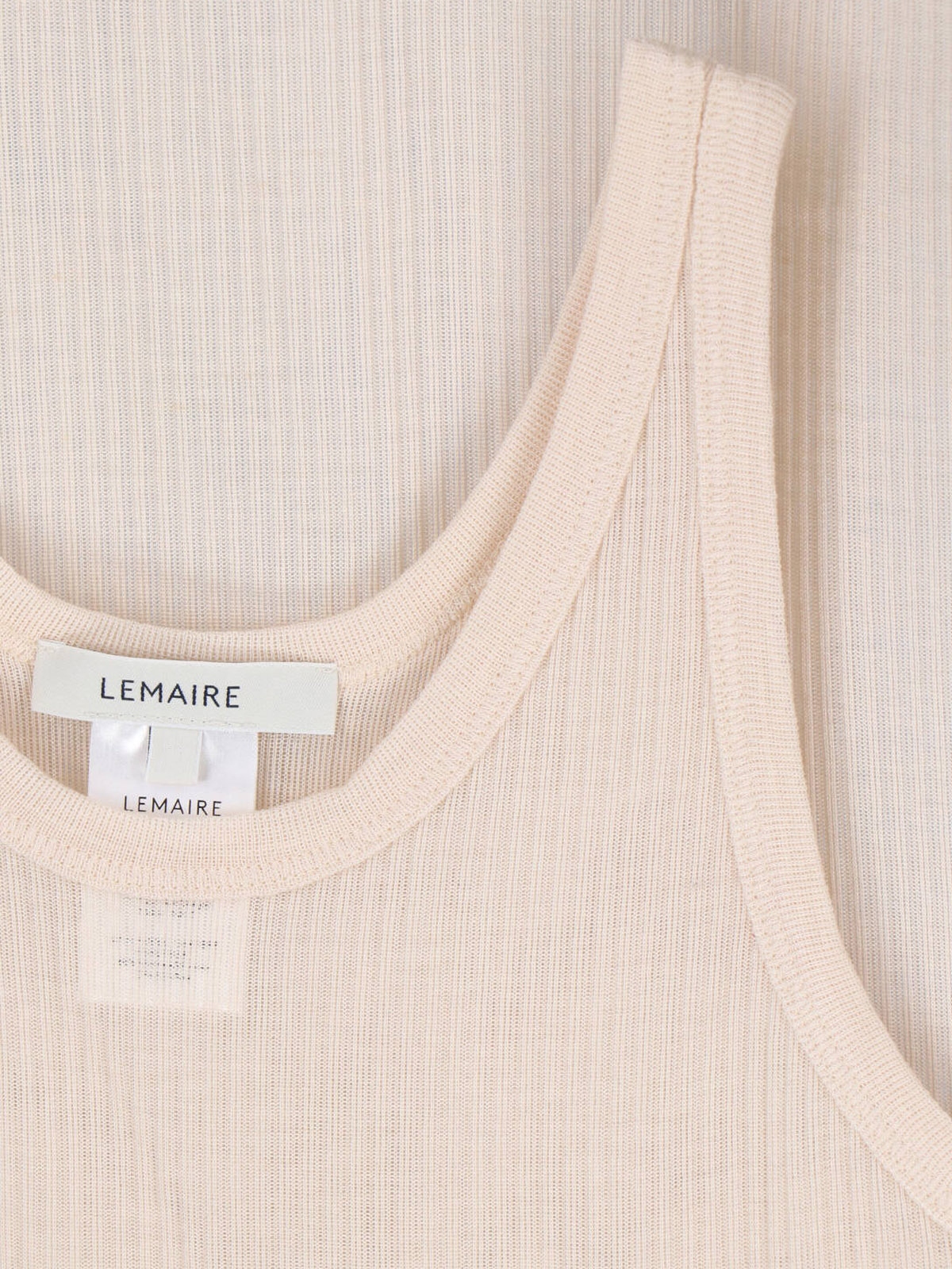 [LEMAIRE] Tank top SS26 TS0026 LK1017WH024
