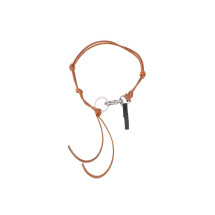 [Our Legacy] Necklace SS26 A4228LNNATURAL LEATHER