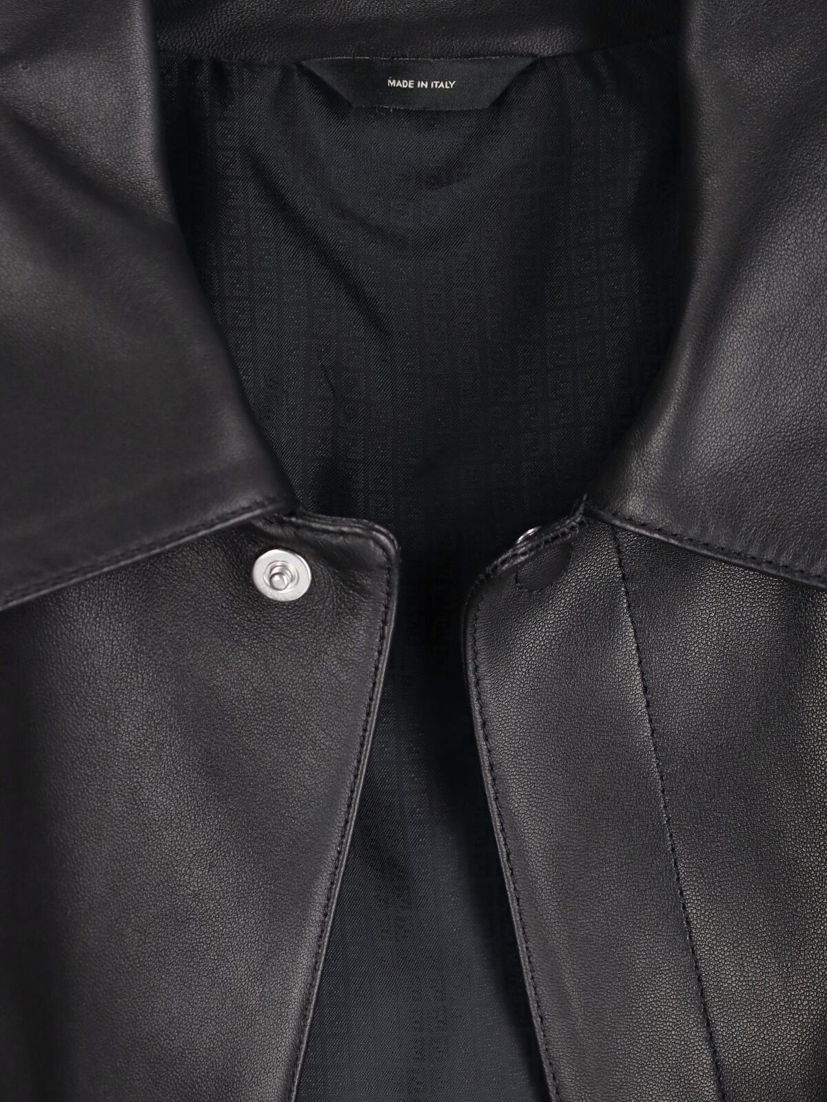 [Fendi] Leather Jacket SS26 FPJ139 ATJZF0GME