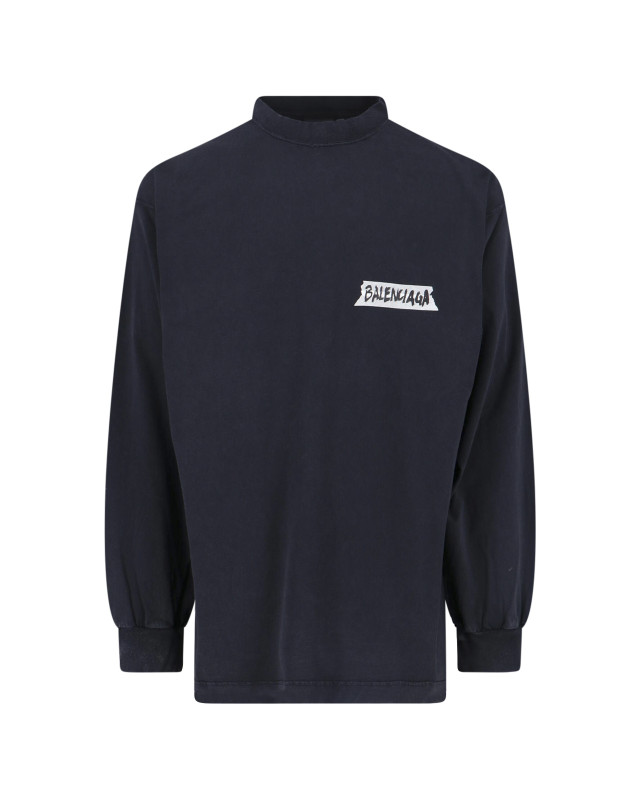 [Balenciaga] T-shirts Long Sleeve SS26 850404 TTVL61041