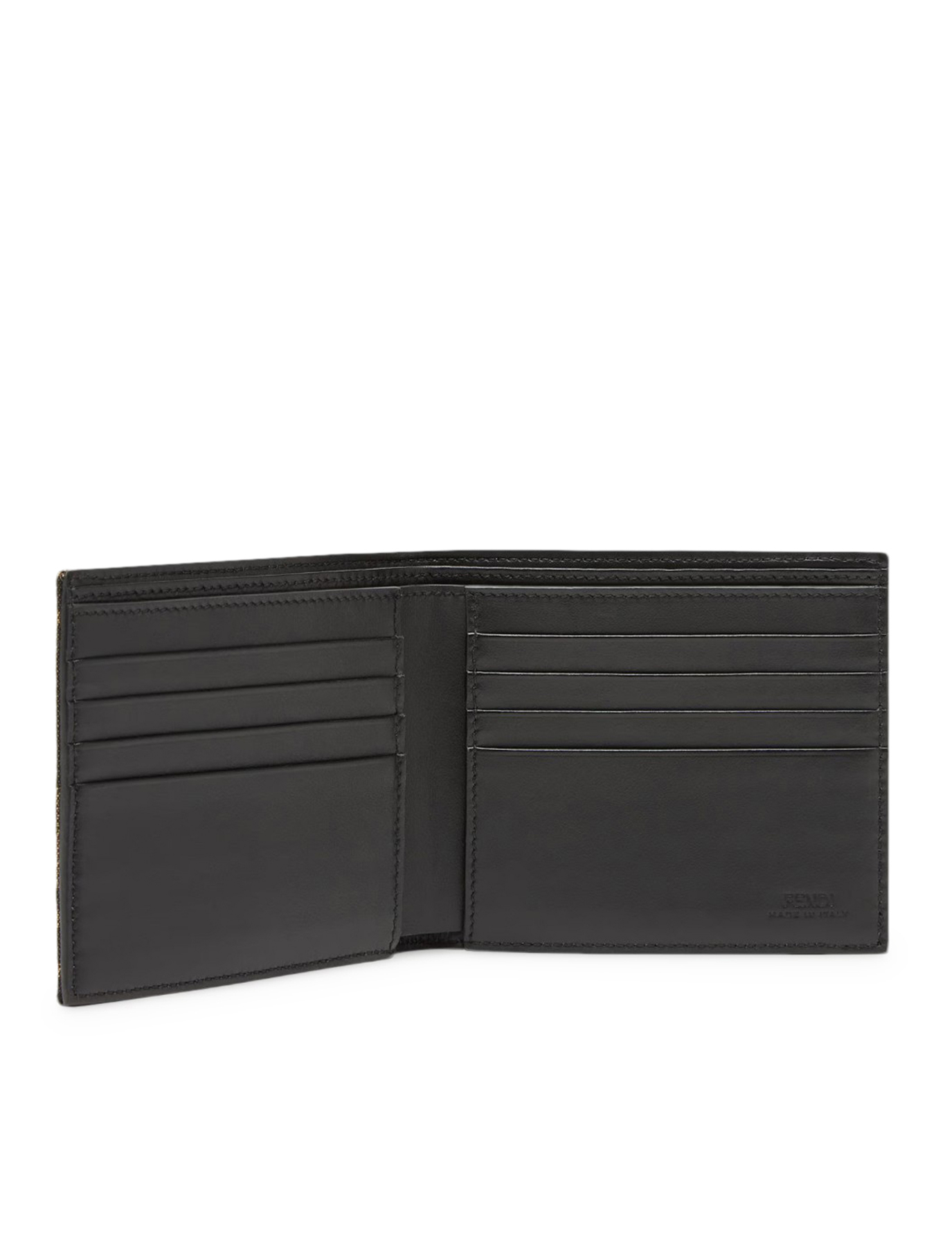 [Fendi] Wallet FW26 7M0169ALWKF0L3T TOBACCO MORO BLACK PALL