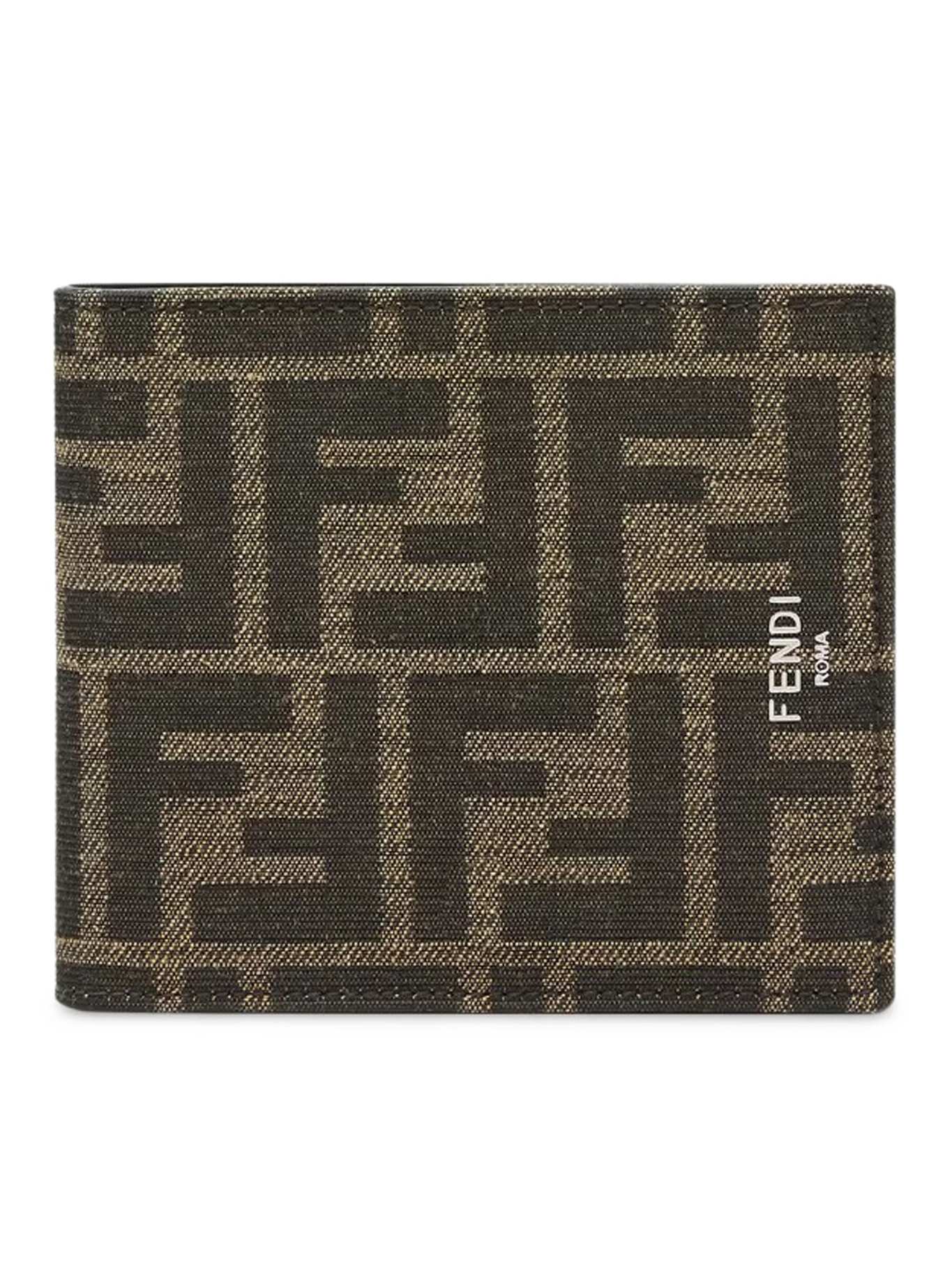 [Fendi] Wallet FW26 7M0169ALWKF0L3T TOBACCO MORO BLACK PALL