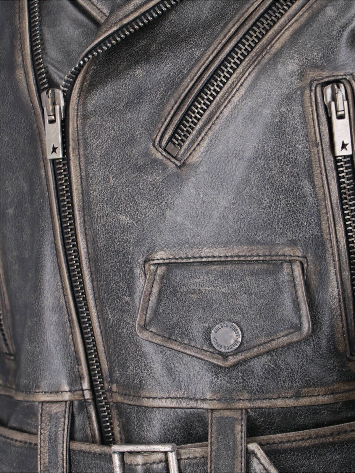 [Golden Goose] Leather Jacket SS26 GWP00848 P00064790100