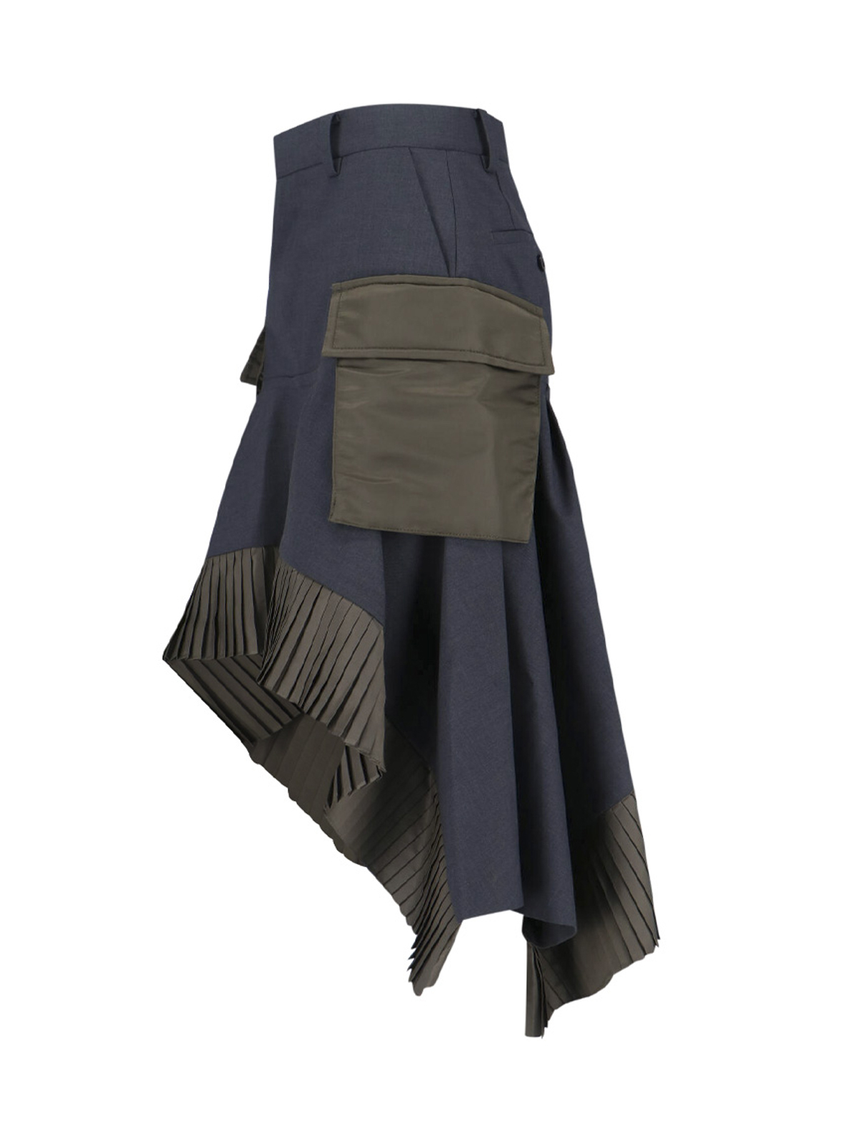 [Sacai] Midi skirt SS26 26 08285342