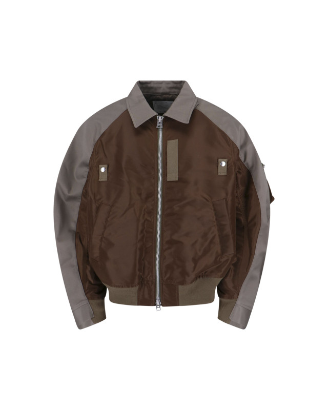[Sacai] Bomber Jacket SS26 26 03911M314