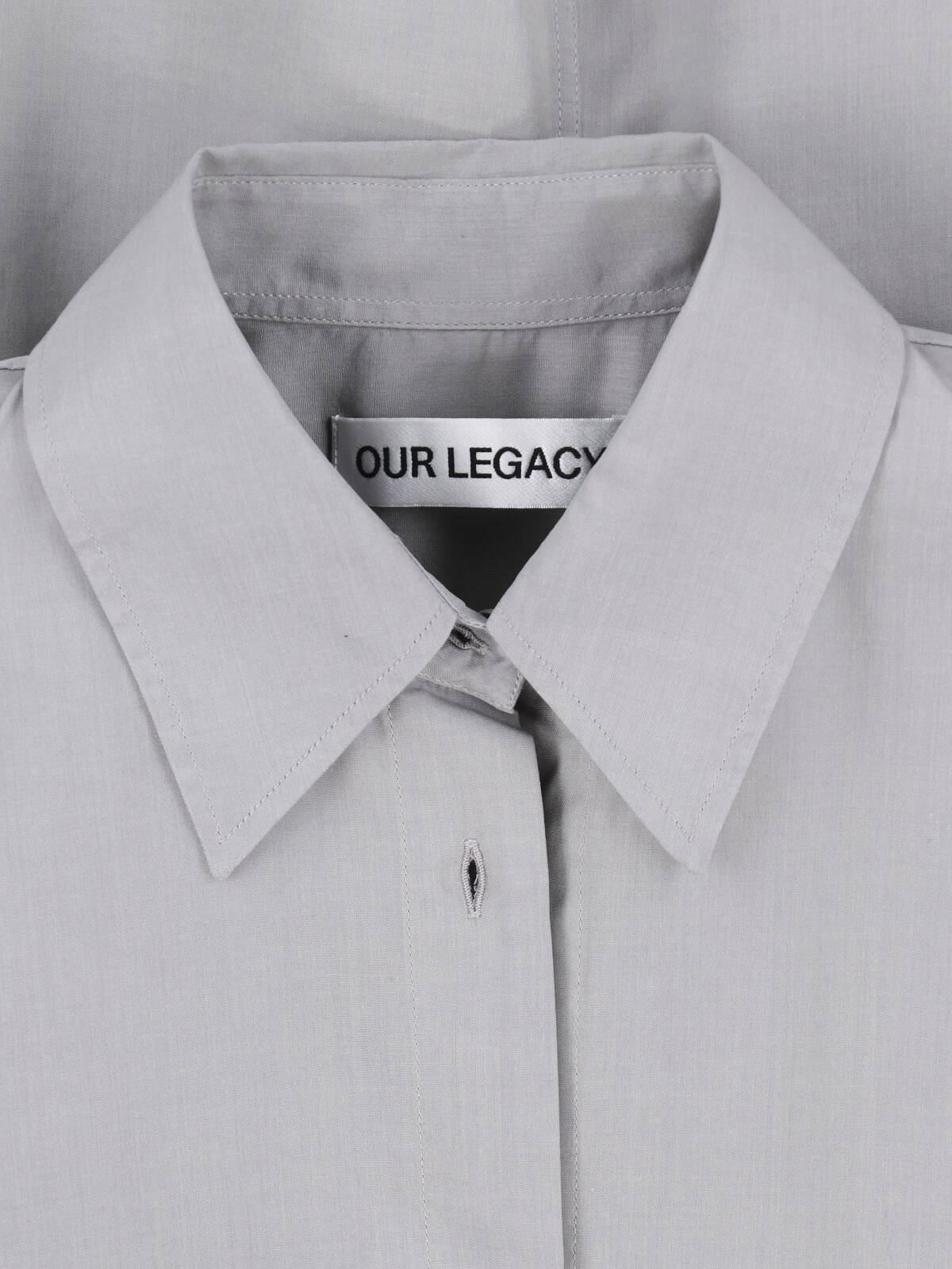 [Our Legacy] Shirts Long Sleeve SS26 W2262FWGWILLOW GREY SOFTFLOW TENCEL