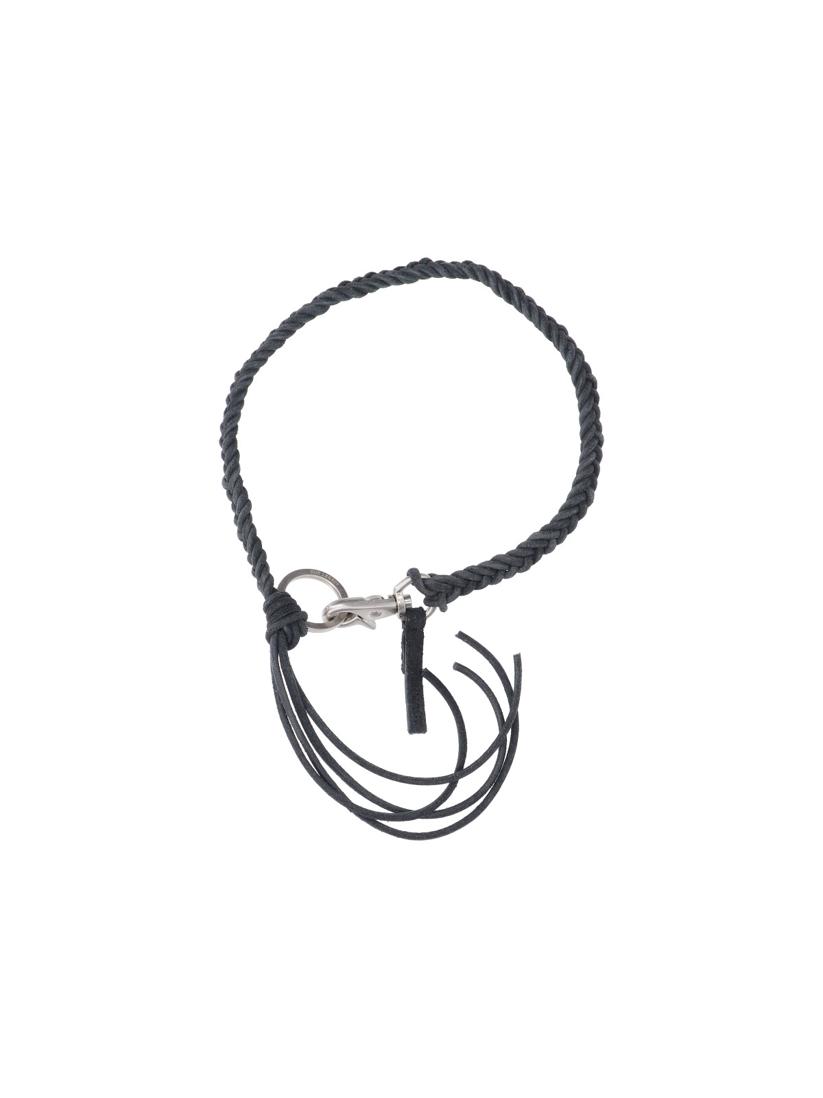 [Our Legacy] Bracelet SS26 A2268LBLBLACK LEATHER