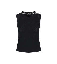 [Our Legacy] Tank top SS26 W2266SBBLACK STOCKING JERSEY