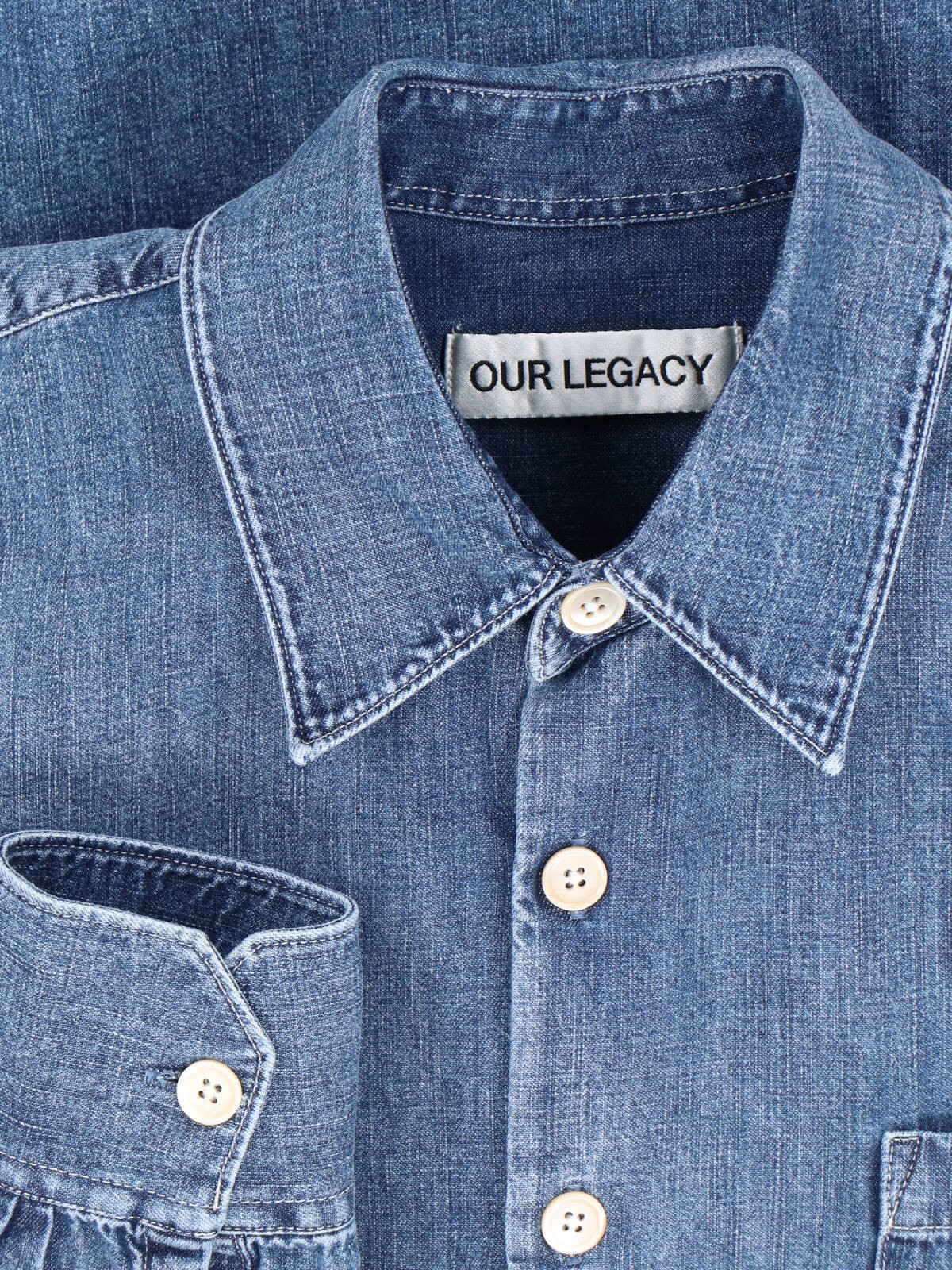 [Our Legacy] Shirts Long Sleeve SS26 M2262AWWHATEVER WASH