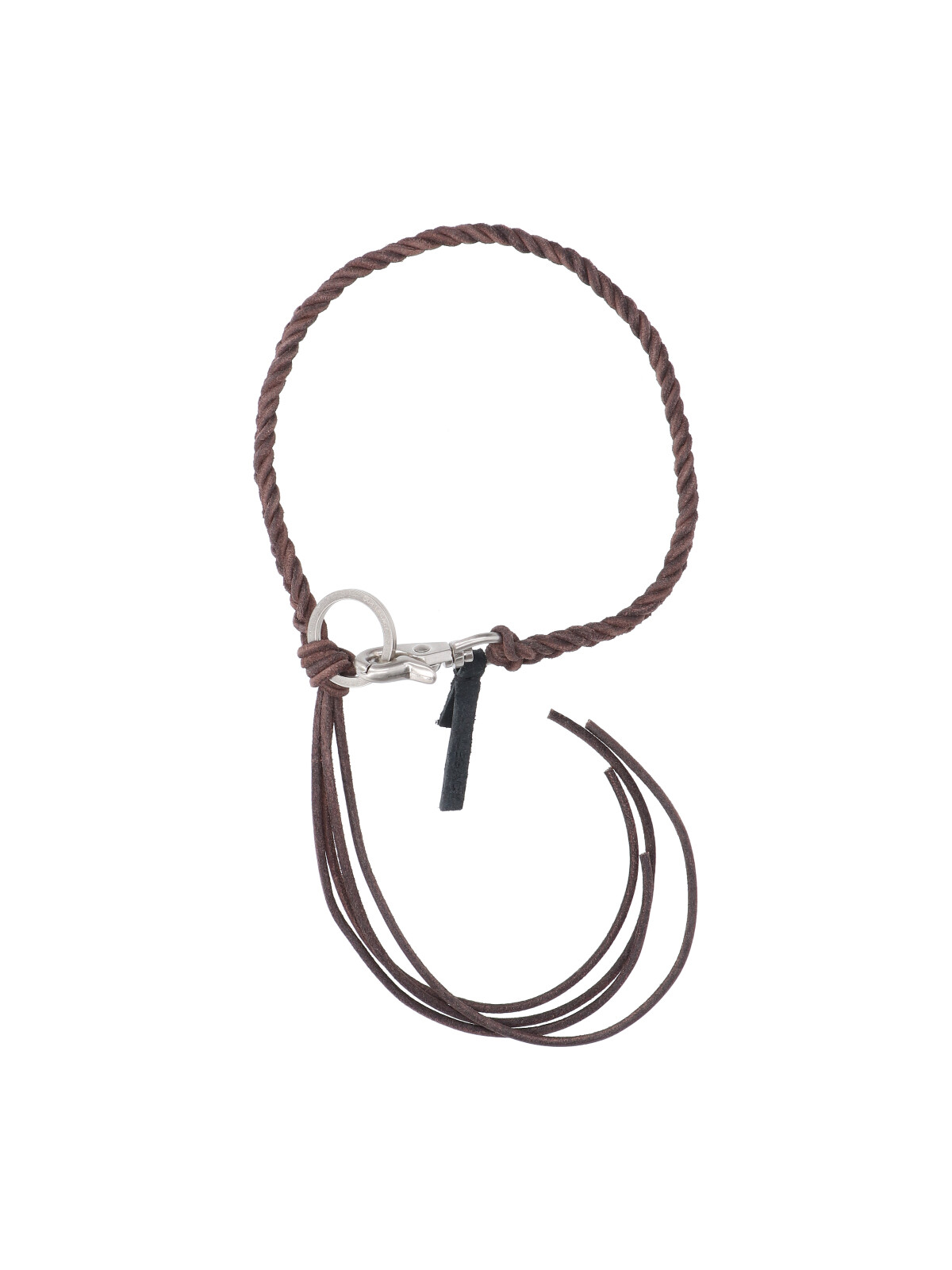 [Our Legacy] Keyring SS26 A2268LBRBROWN LEATHER