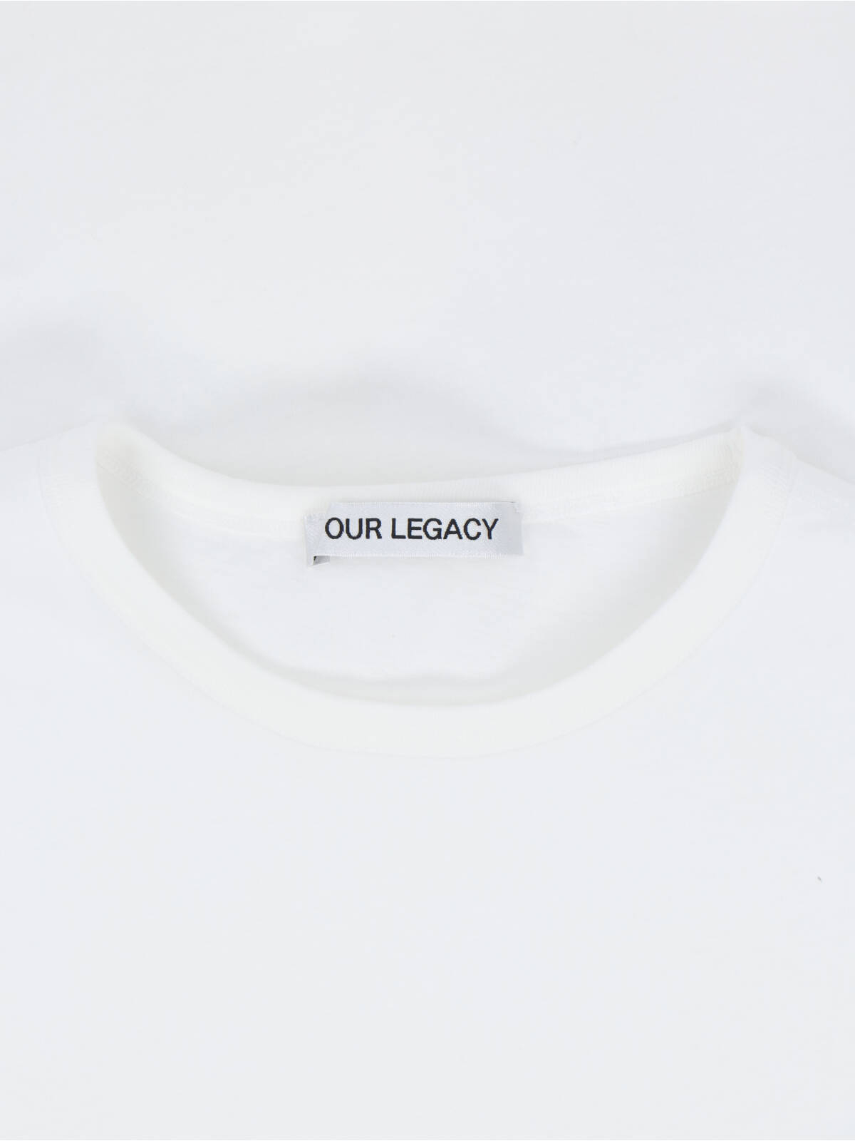 [Our Legacy] T-shirts Short Sleeve SS26 M2206NWWHITE CLEAN JERSEY