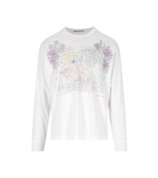 [Our Legacy] T-shirts Long Sleeve SS26 M2266CFPFAREWELL PRINT