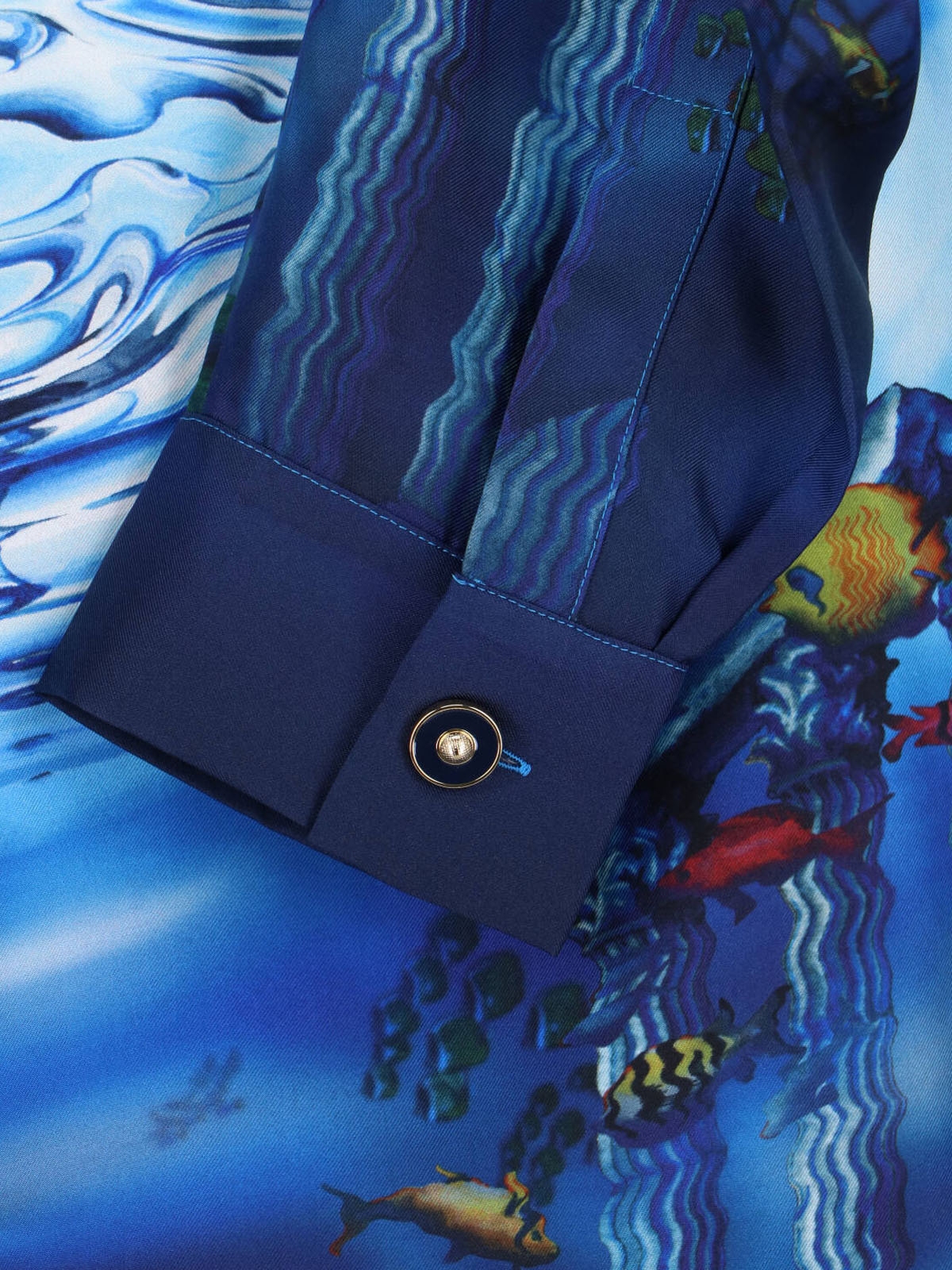 [Casablanca] Shirts Long Sleeve SS26 M SP26 SH 006 01LOST ATLANTIS