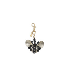 [Anya Hindmarch] Keyring SS26 204583BLACK