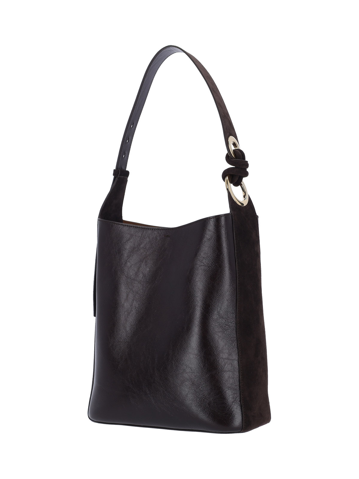 [Anya Hindmarch] Shoulder bag SS26 204118CHOCOLATE
