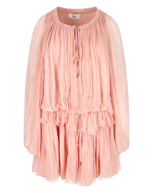 [Chloe] Long sleeve dress SS26 26SRO020016L6