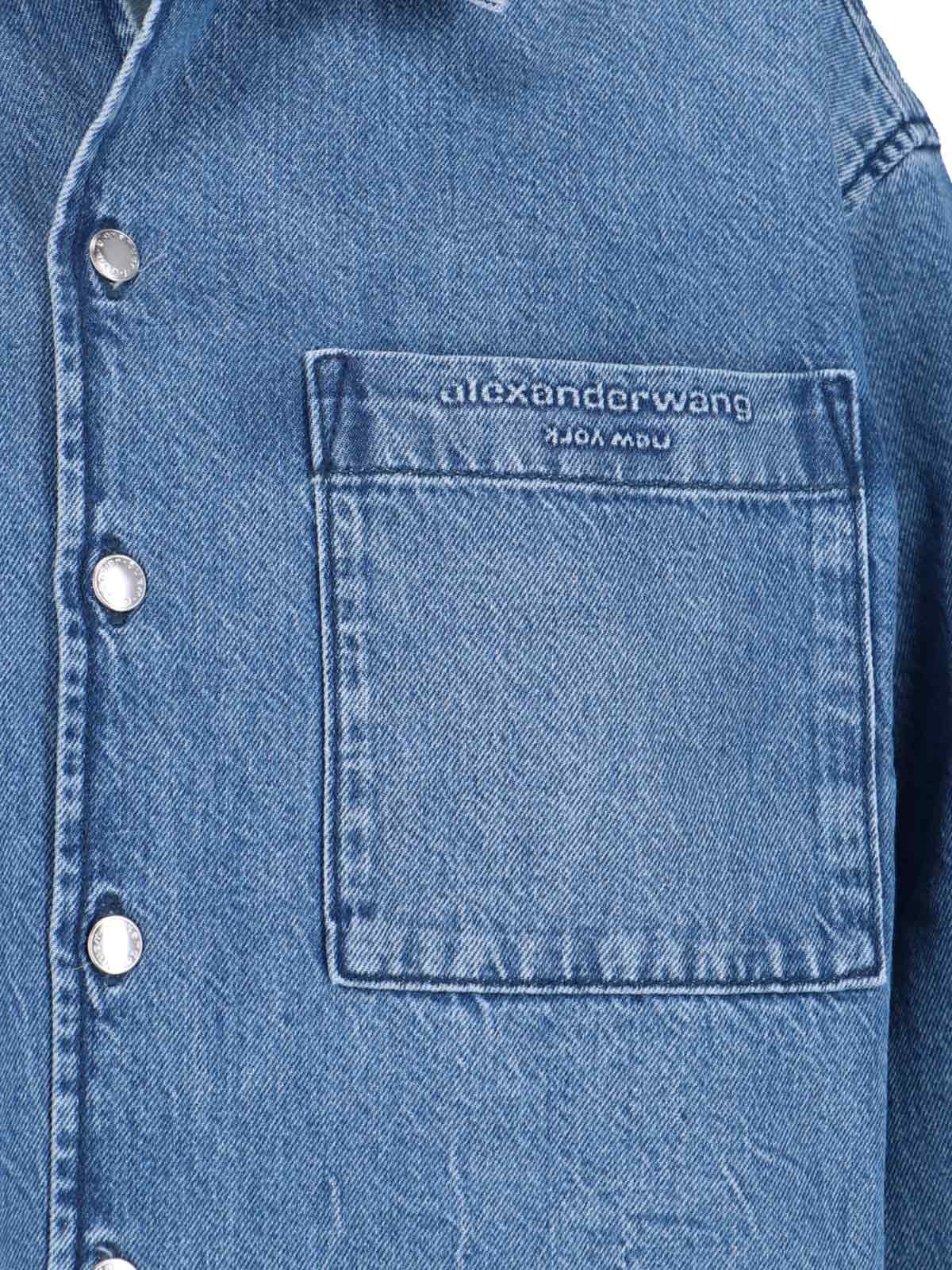 [ALEXANDER WANG] Shirts Long Sleeve SS26 4DC1261976400C