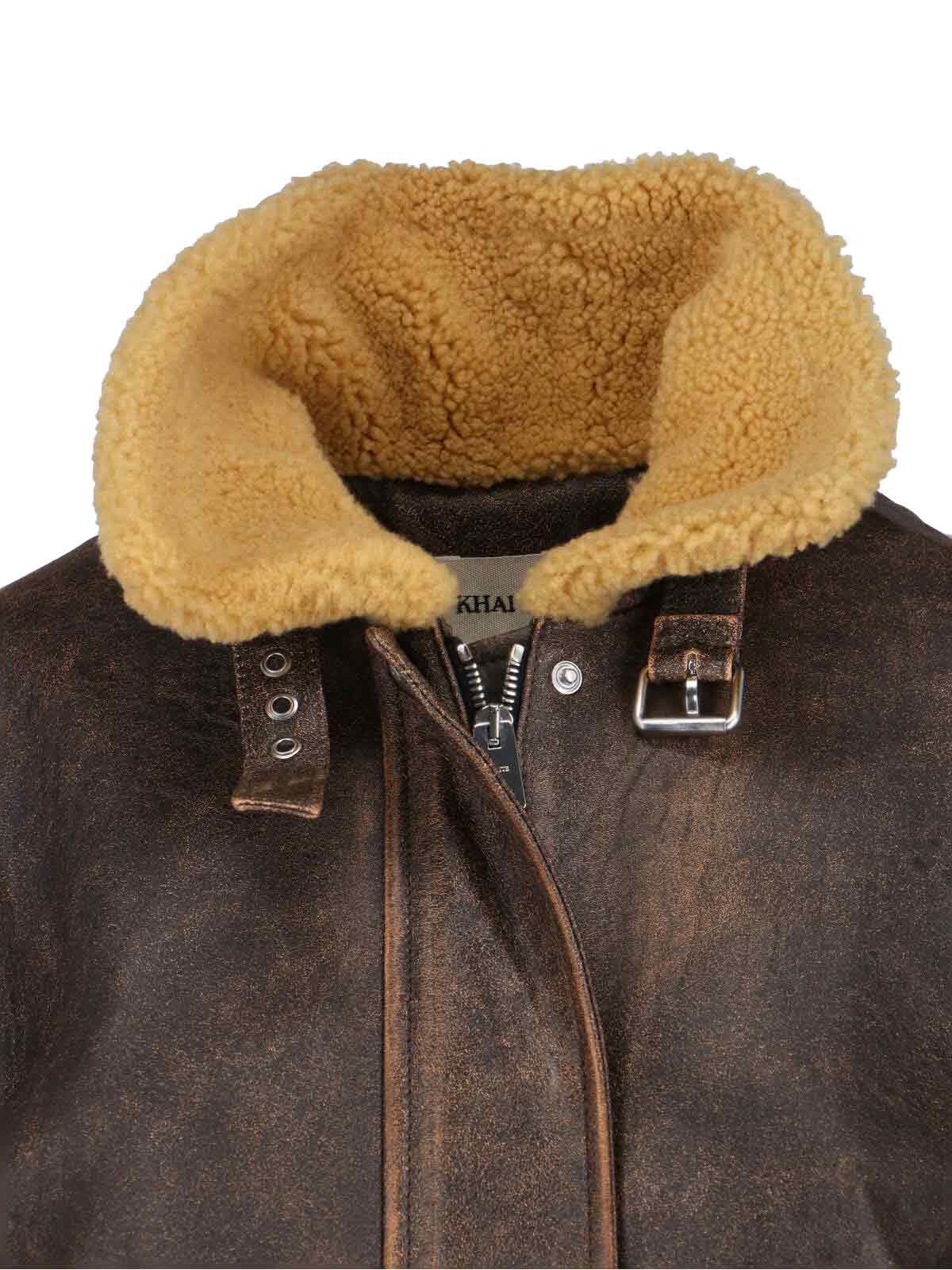 [KHAITE] Leather Jacket SS26 6075787 L787950