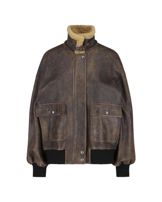 [KHAITE] Leather Jacket SS26 6075787 L787950