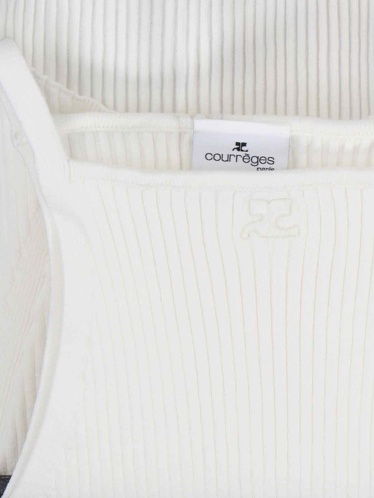 [Courreges] Tank top SS26 123MTO042FI00010001