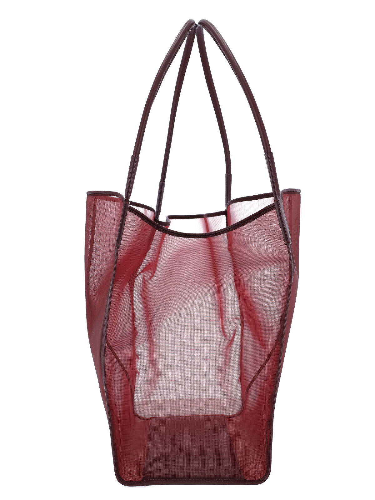 [VICTORIA BECKHAM] Tote bag SS26 B126AAC007139ABURGUNDY