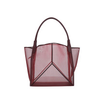 [VICTORIA BECKHAM] Tote bag SS26 B126AAC007139ABURGUNDY