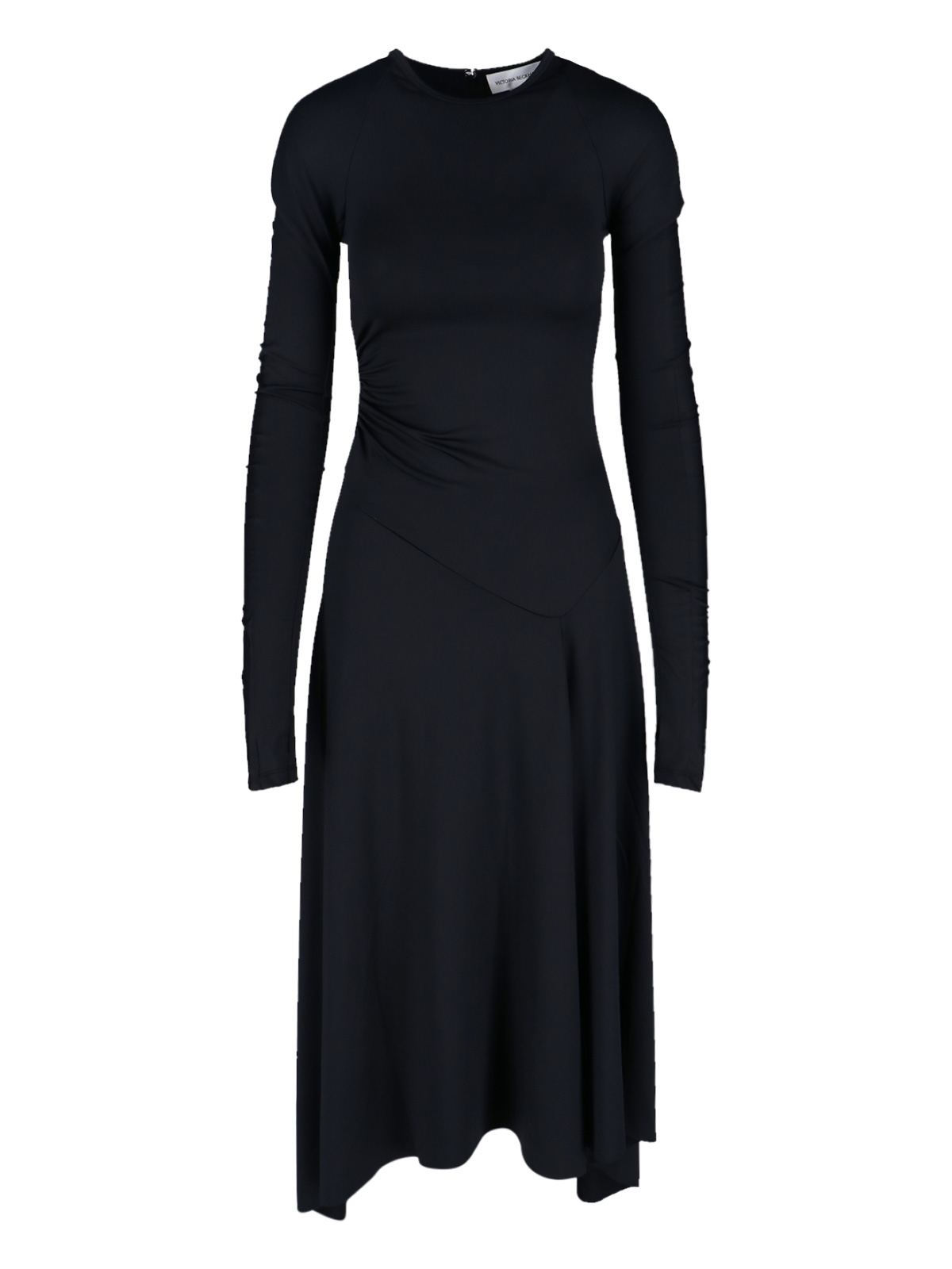 [VICTORIA BECKHAM] Long sleeve dress SS26 1126JDR006984ABLACK