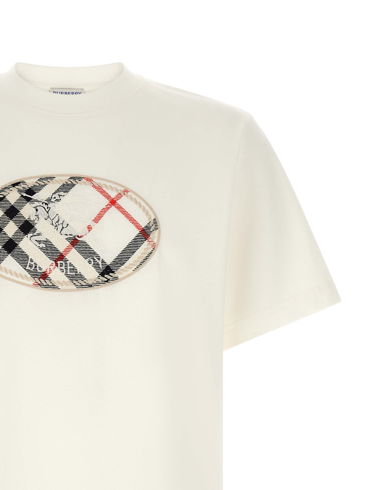 [Burberry] T-shirts Short Sleeve FW26 8128073CHALK