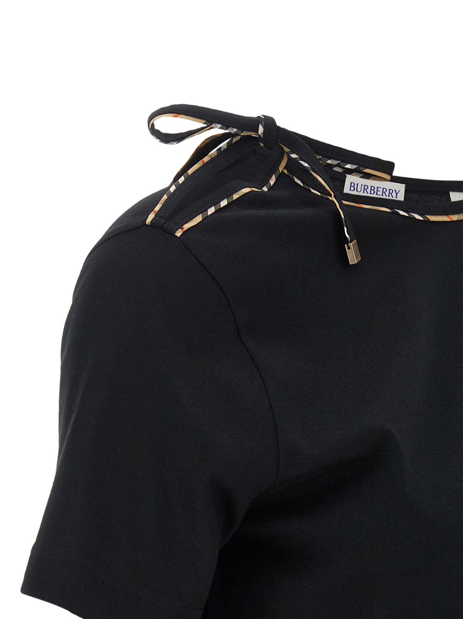 [Burberry] T-shirts Short Sleeve FW26 8126134BLACK