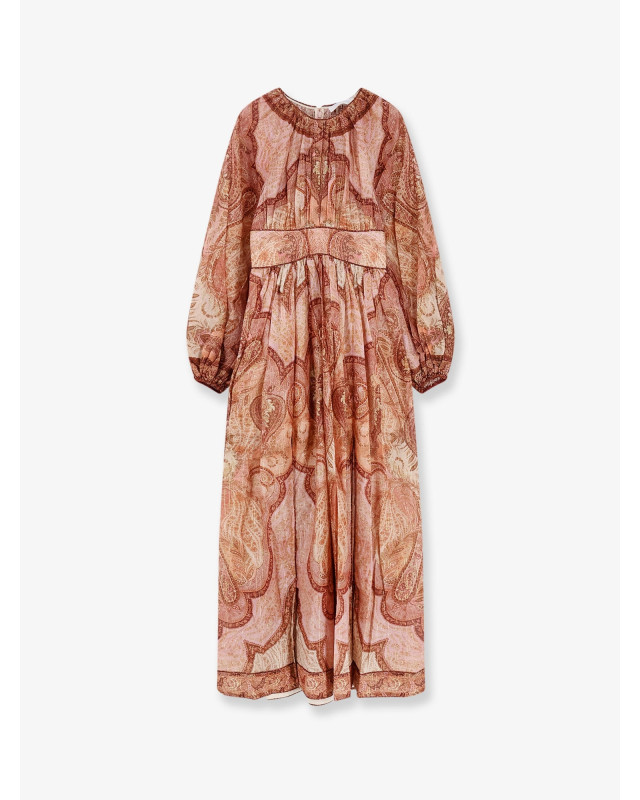 [Zimmermann] Long sleeve dress SS26 5947DRS262TBML