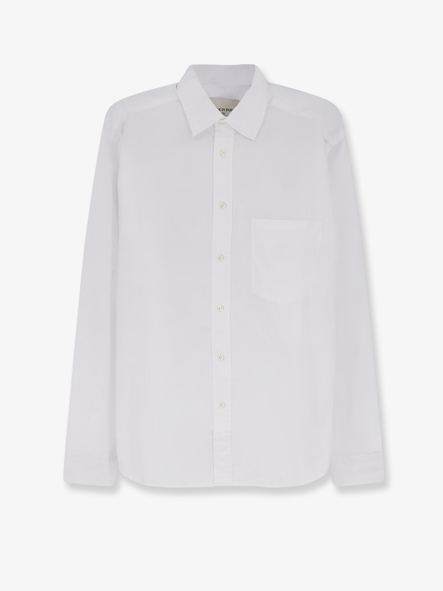 [WALK IN PARIS] Shirts Long Sleeve SS26 CLASSICWHITEWHITE