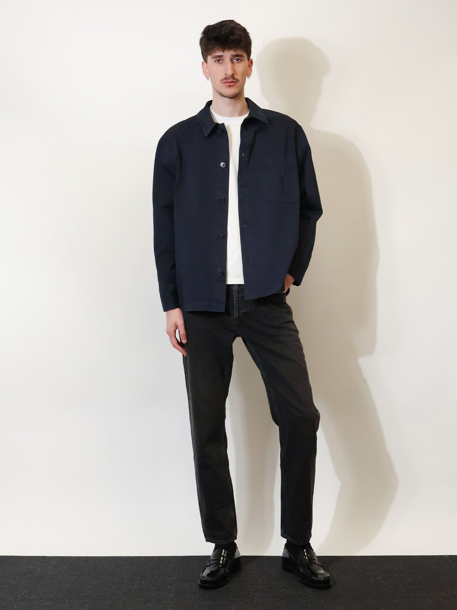 [Saint Laurent] Shirts Long Sleeve SS26 861004Y04VD5109