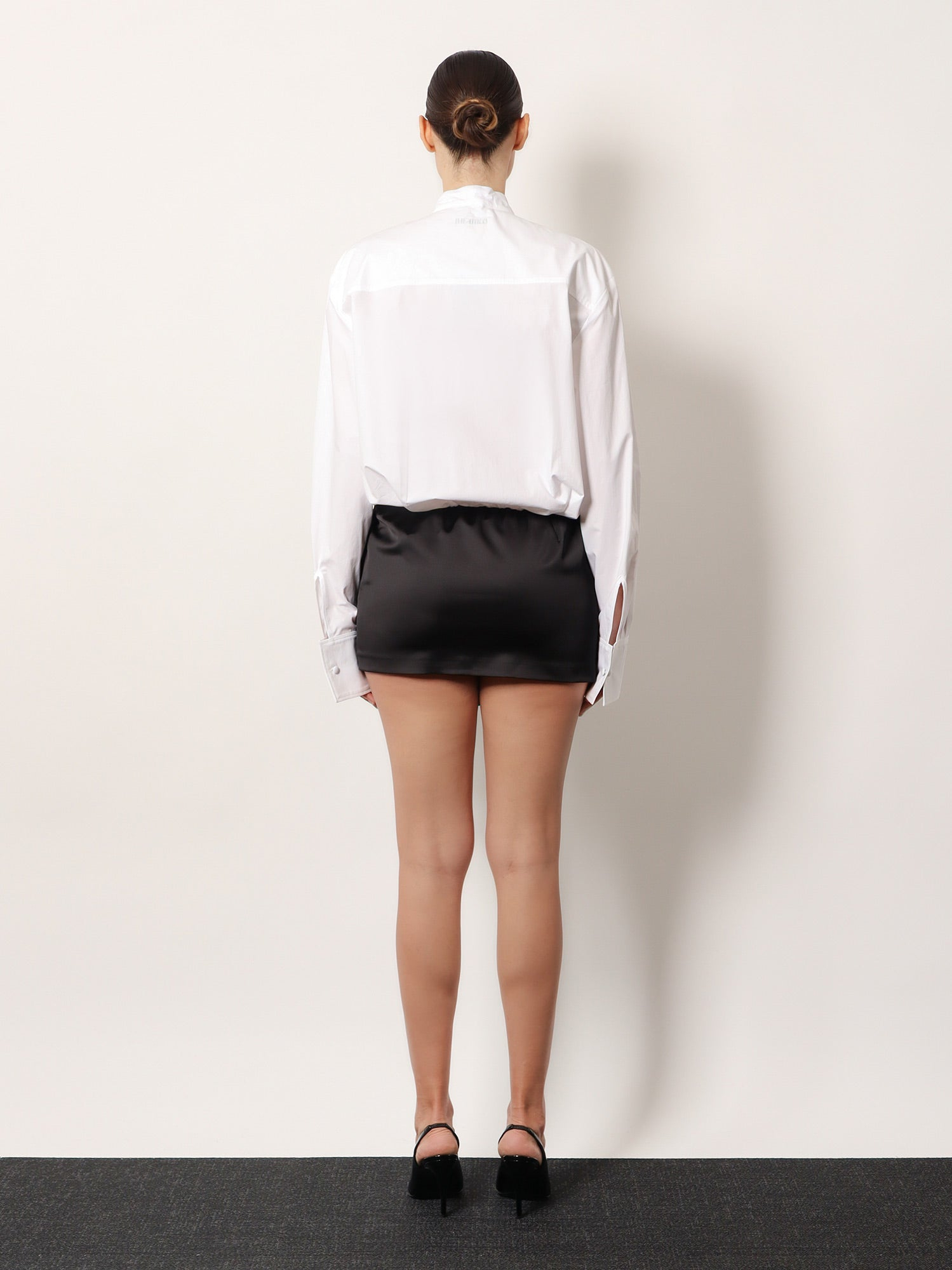 [The Attico] Long sleeve dress SS26 260WCA00461MIX067AA020