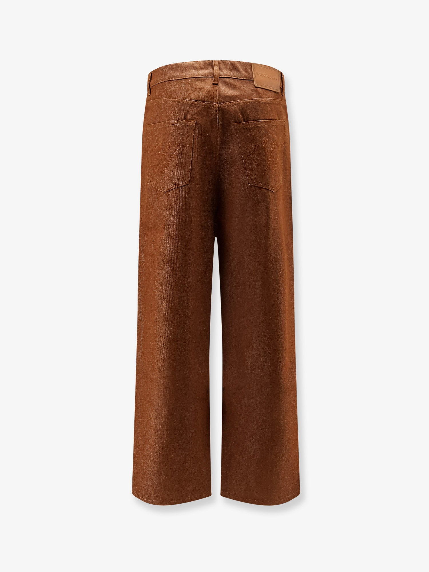 [WALK IN PARIS] Trousers SS26 BROWNDENIMBAGGYMARRON