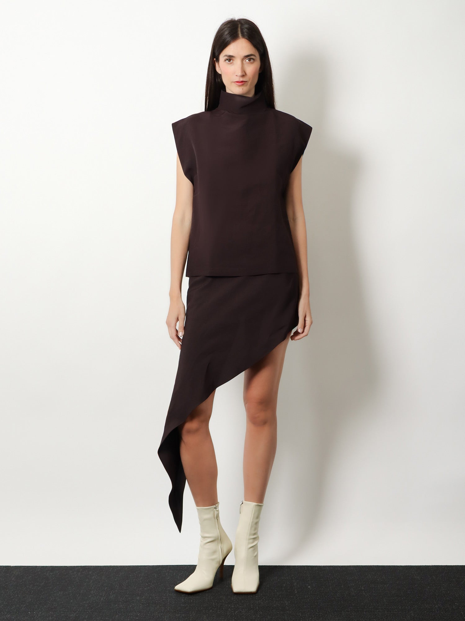 [Alaia] Mini skirt SS26 AA9J2541W144C413