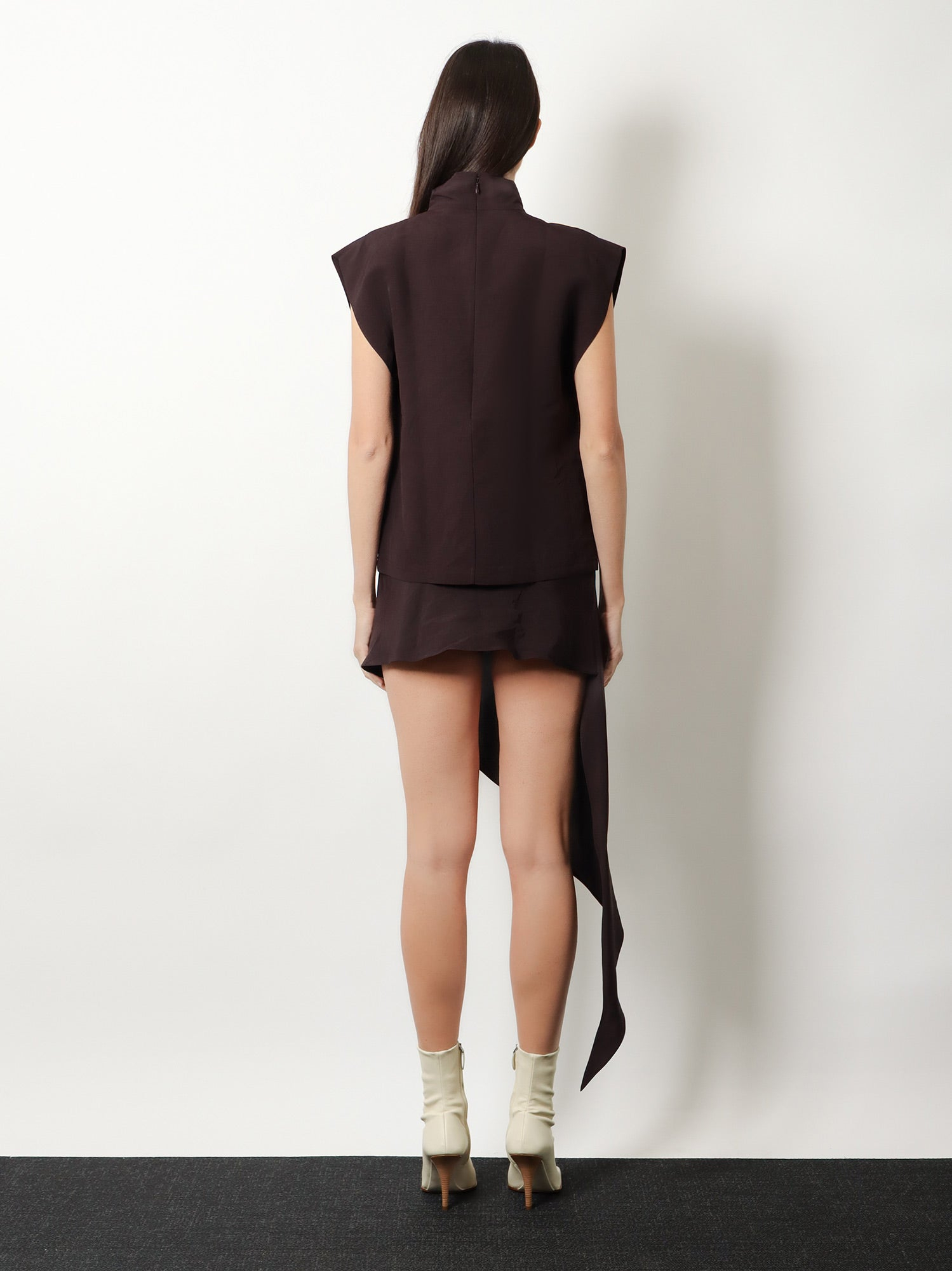 [Alaia] Mini skirt SS26 AA9J2541W144C413