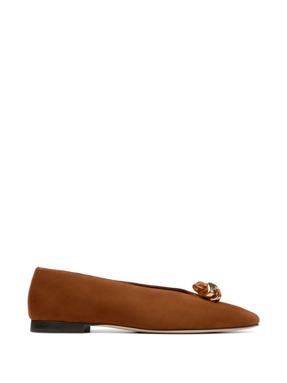 [Jimmy Choo] Flat shoes FW26 MARGOTFLATBSBTAN/AMBER