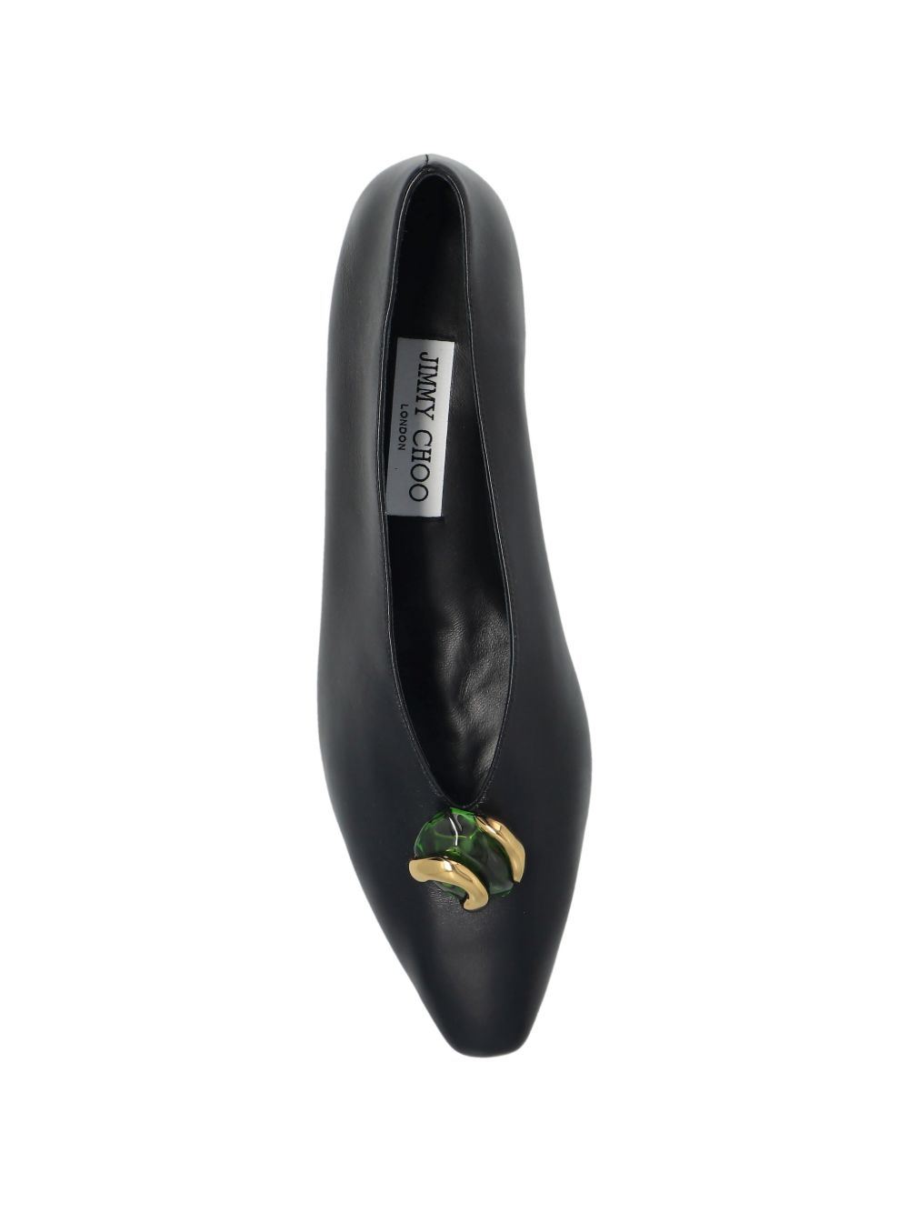 [Jimmy Choo] Flat shoes FW26 MARGOTFLATEPFBLACK/CLOVER